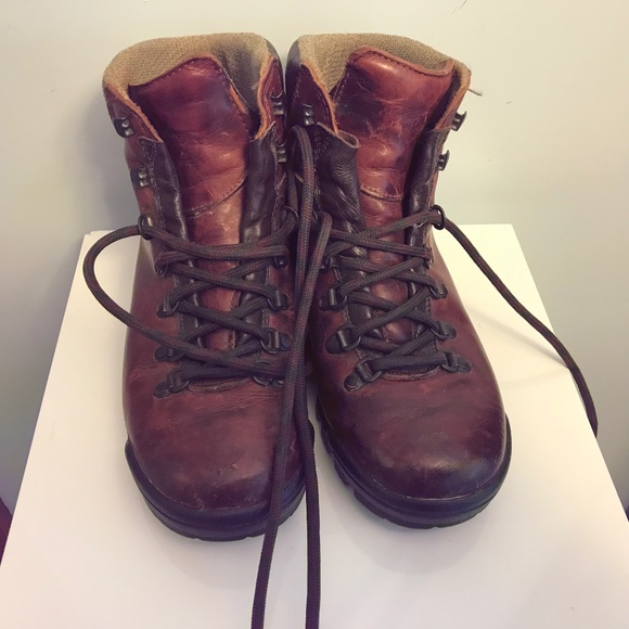 EMS vintage leather Vibram Italian hiking boots - Picture 5 of 16